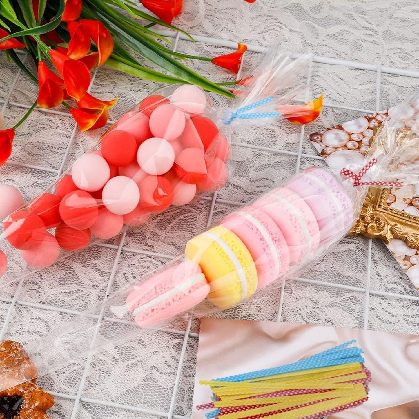Disposable Piping Bags Set (100-Piece – Small Size)