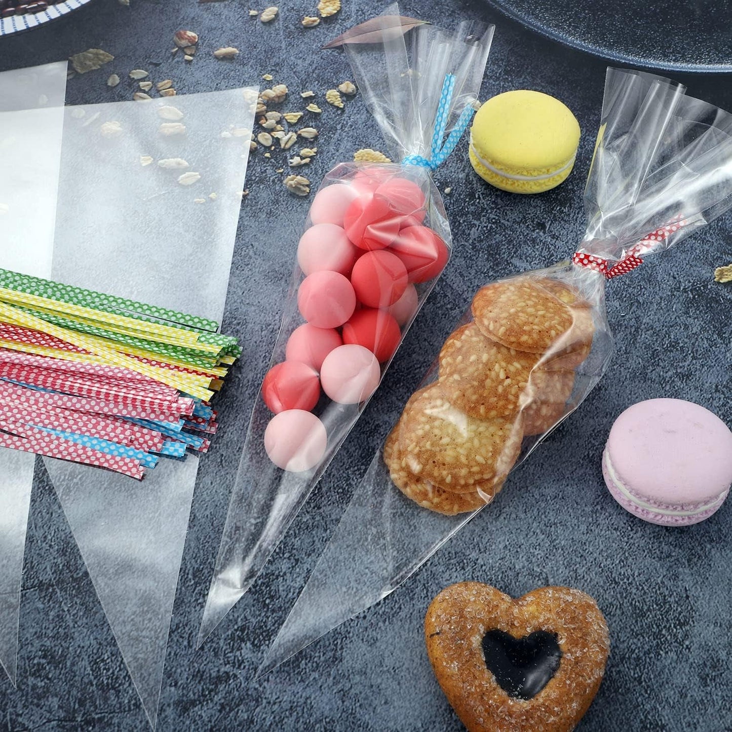 Disposable Piping Bags Set (100-Piece – Small Size)