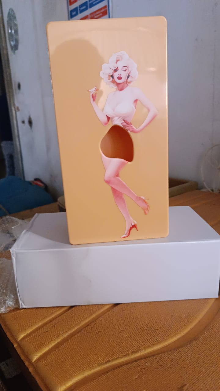 Plastic Creative Tissue Dispenser Box