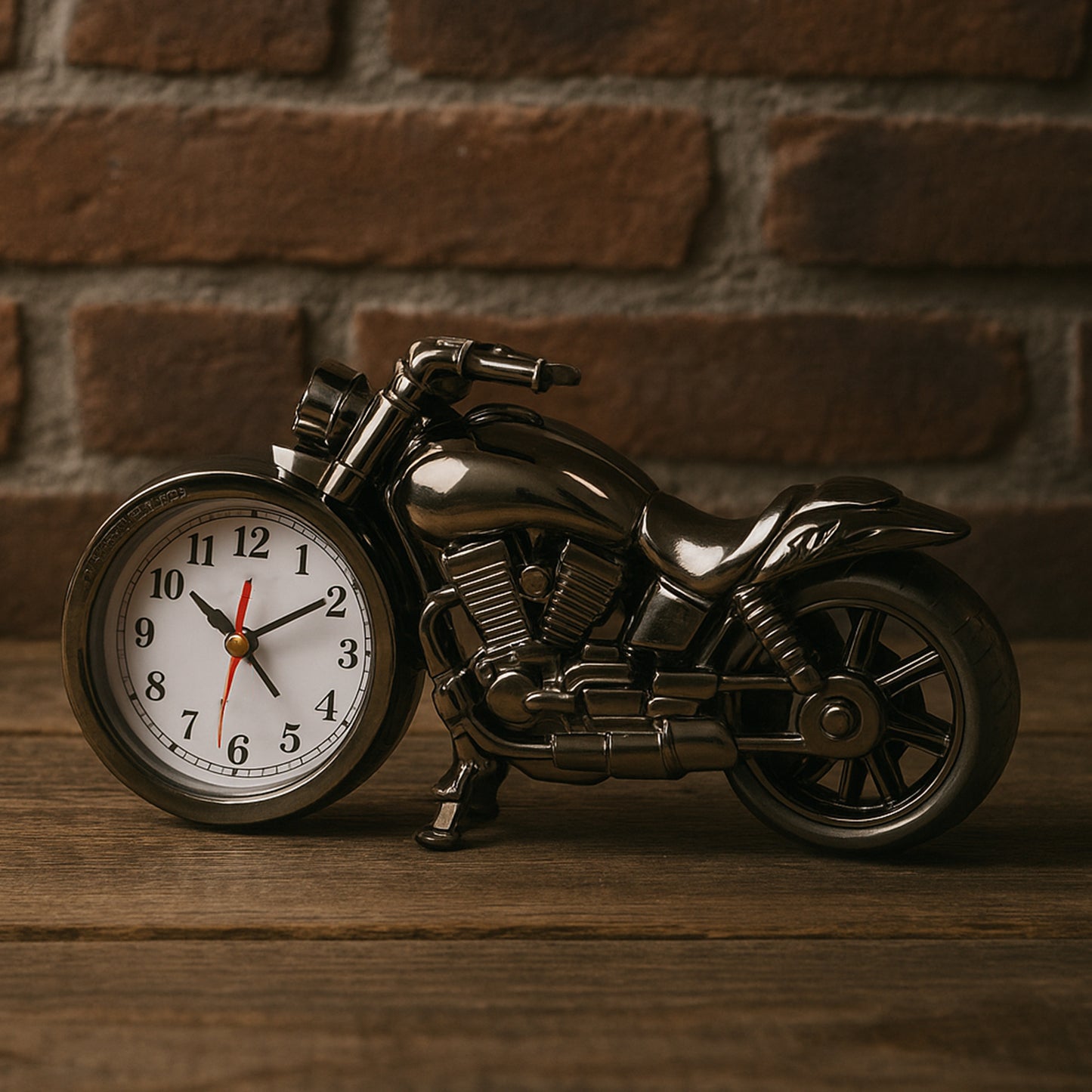 Motorcycle Alarm Clock Motor Table Clock For Home Decor