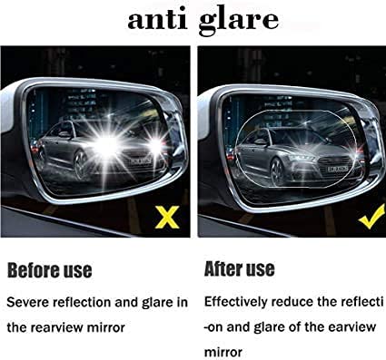 anti fog and protector film for orvm ( 2 pcs set )