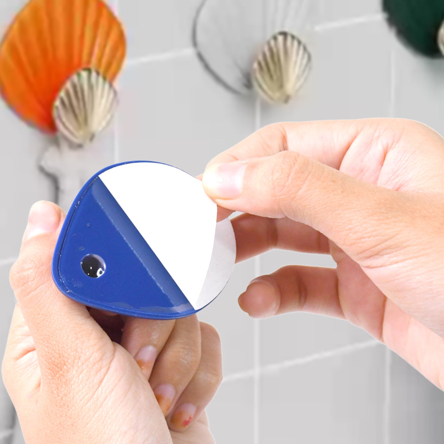 Self Adhesive Wall Hooks Waterproof (4 Pc)