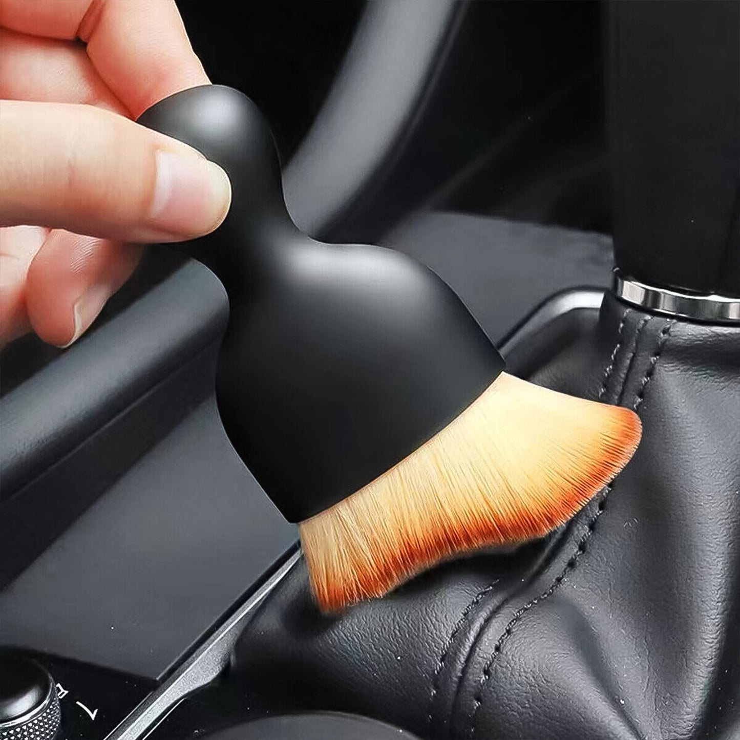Mini Car Interior Cleaning Soft Brush