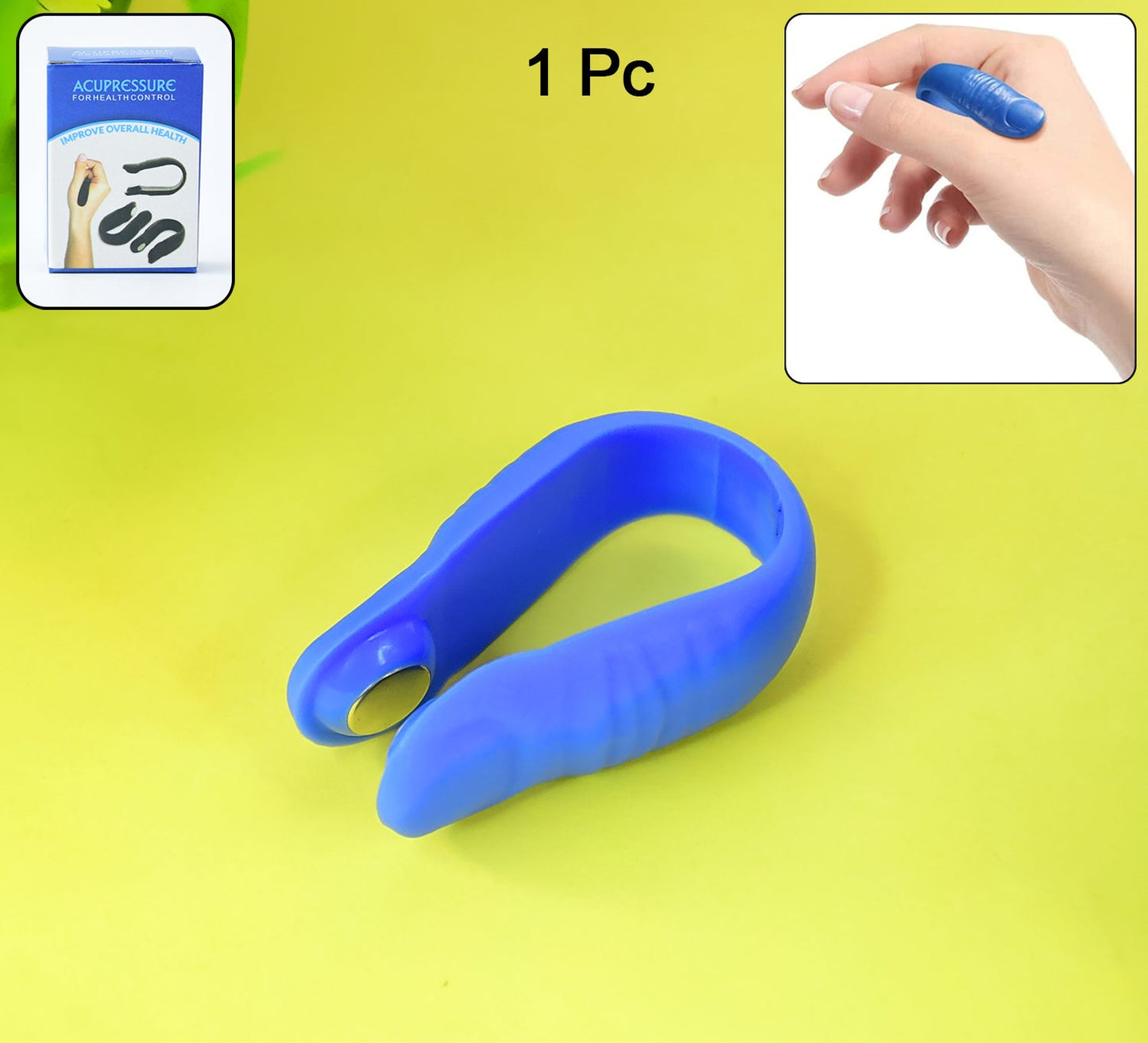 Plastic Magnetic Acupressure Clip (1 Pc)