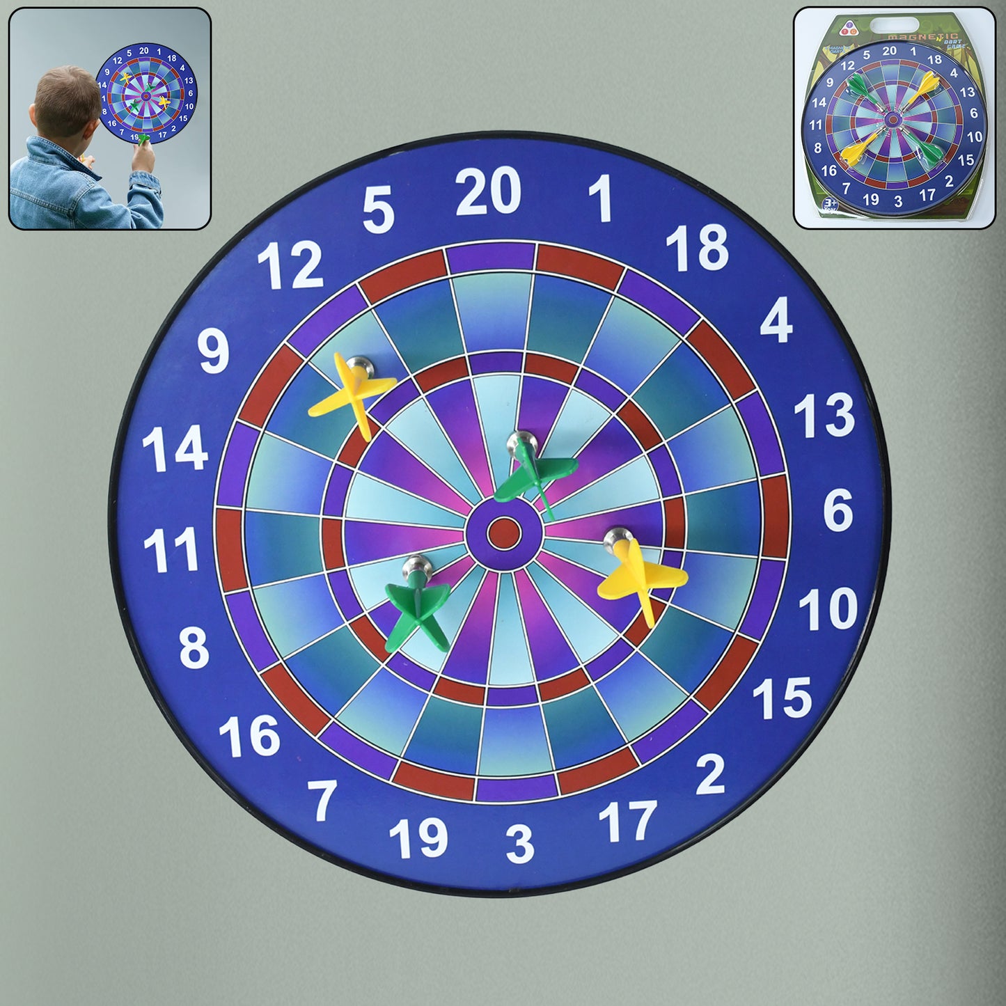 Magnetic Dartboard Game