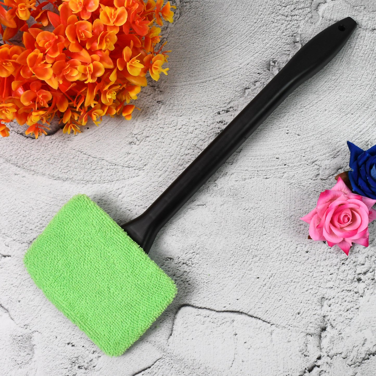 Windshield Clean Car Glass Cleaner Wiper With 1 Extra Micro fiber Cloth (38 Cm Long)