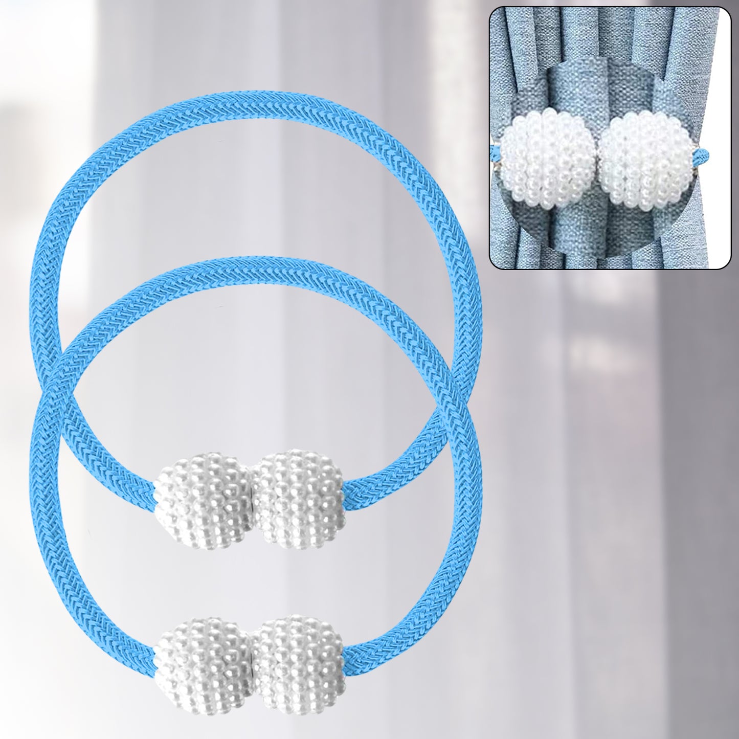 Polyester And Magnet Curtain