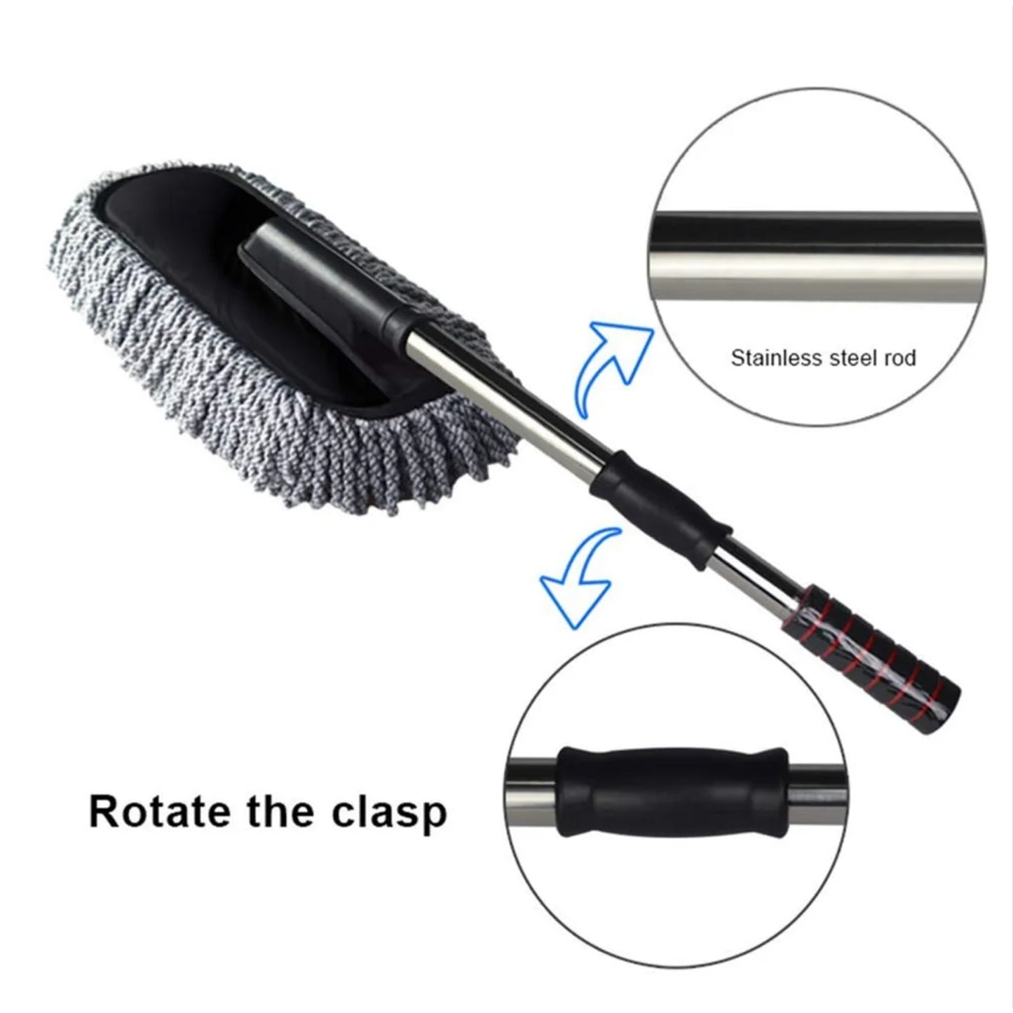 Car Dust Brush Gentle And Efficient Cleaning Tool