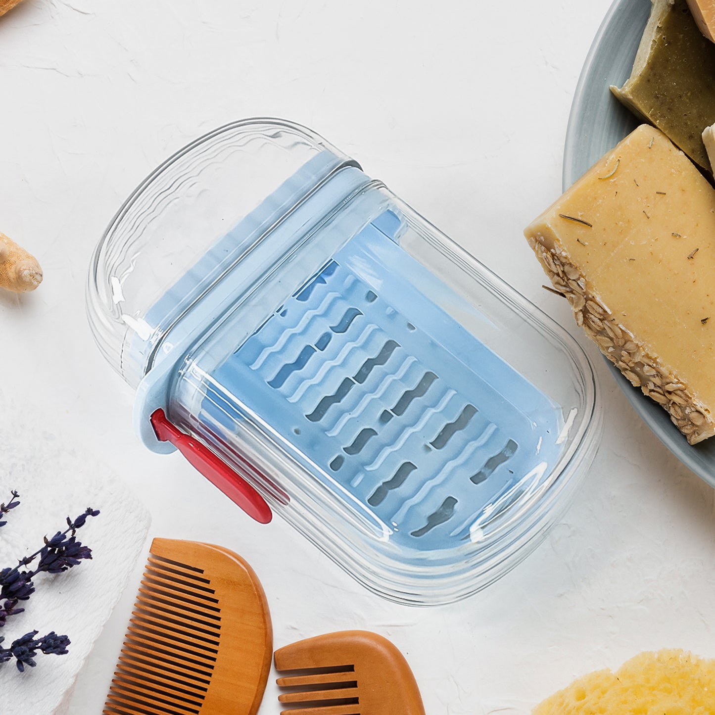 Unbreakable Travel Soap Case with Lock