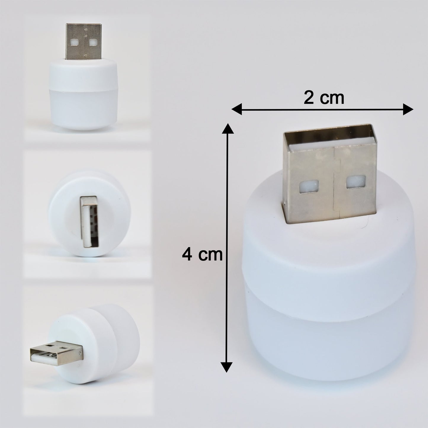 Mini Usb Led Night Light - (2 Pc Set)