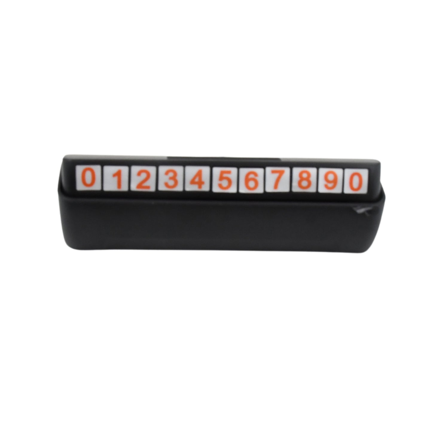Car Parking Mobile Number Display With Magnetic Numbers Stickers (1pc)