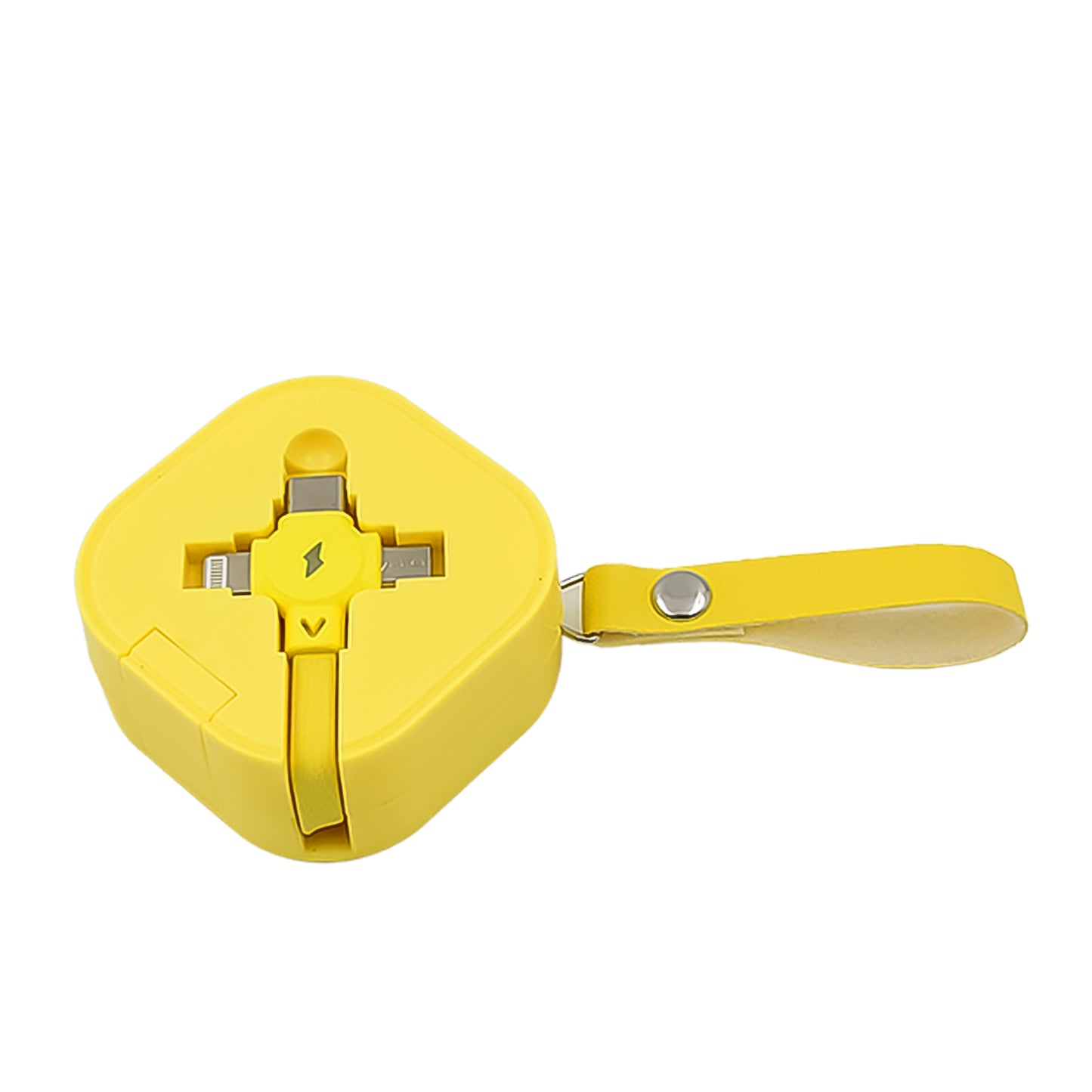 3 In 1 Retractable Charging Cable (1 Pc)