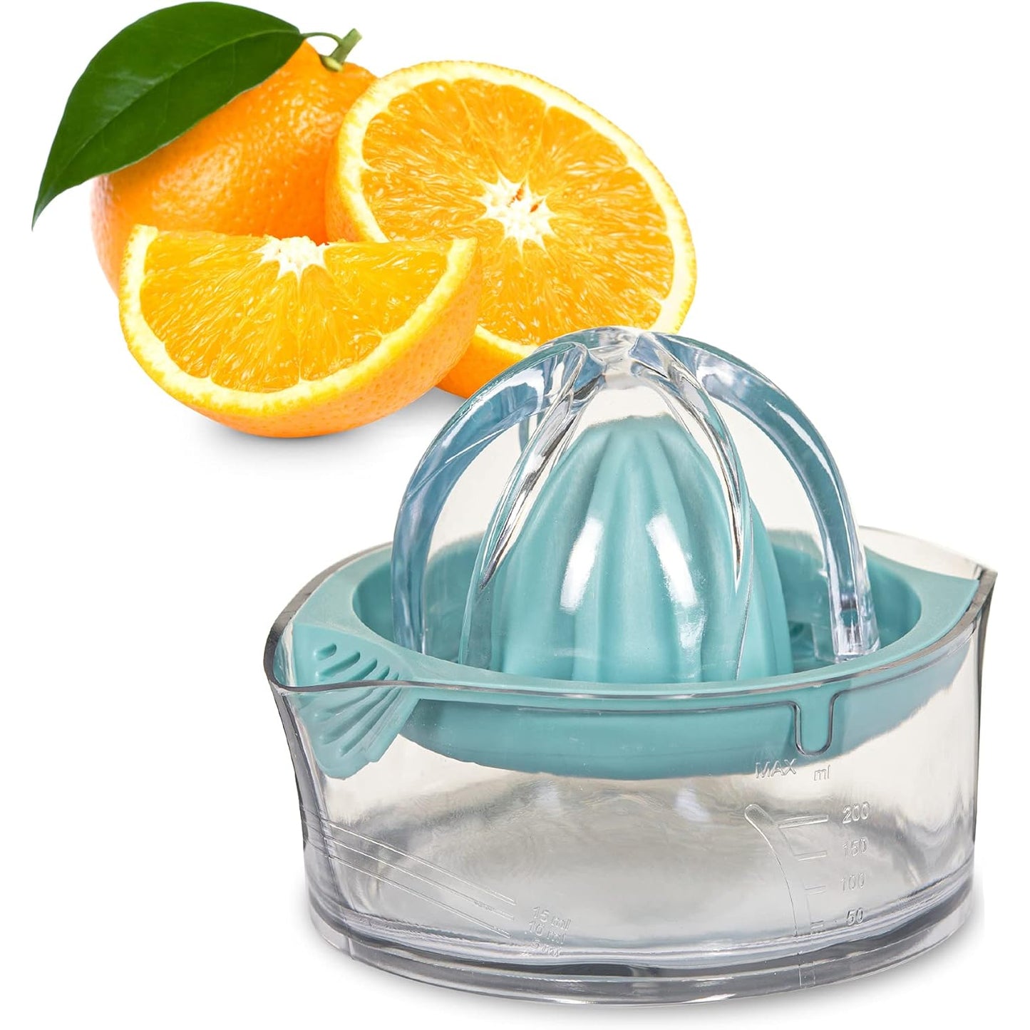 Manual Citrus Juicer with Measuring Cup