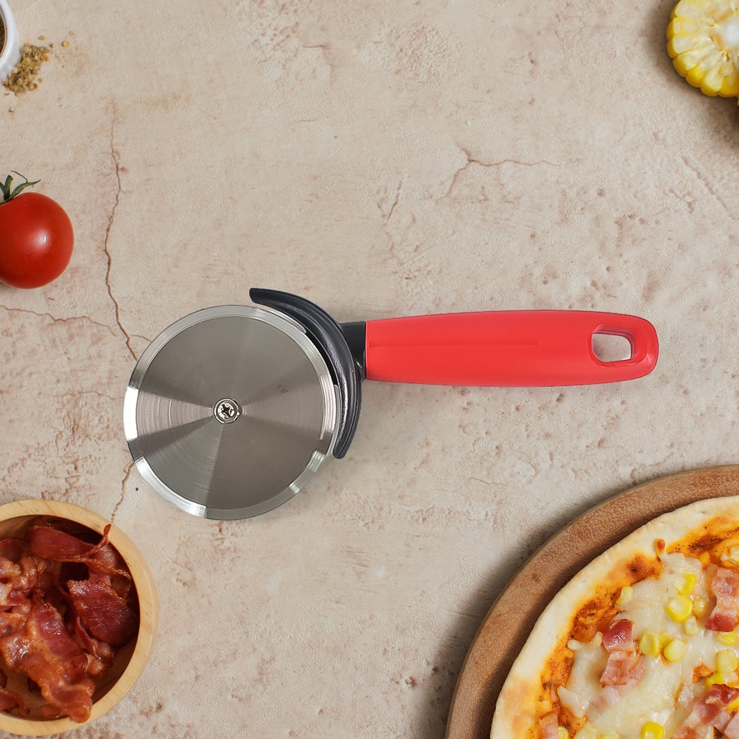 Premium Stainless Steel Pizza Cutter