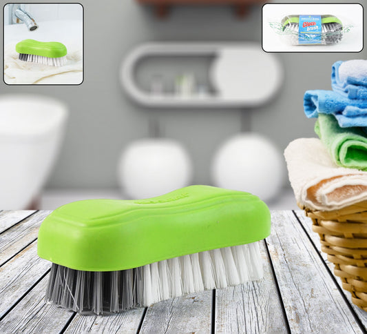 Multi-Purpose Cloth Washing Brush with Handle