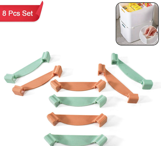 Stackable Wardrobe Organizer Clips (8-Piece Set)