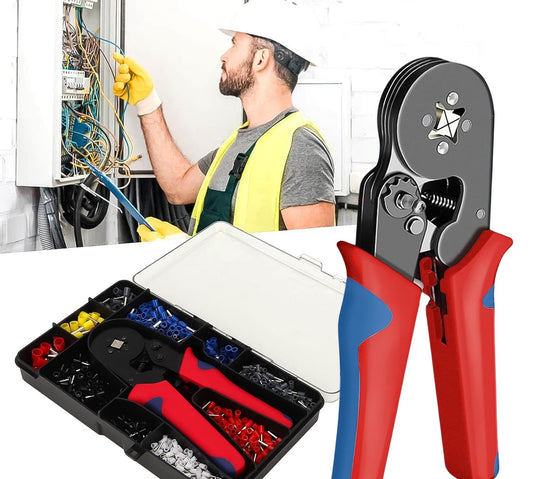 Wire Ferrule Kit with 1200pcs and Crimping Plier