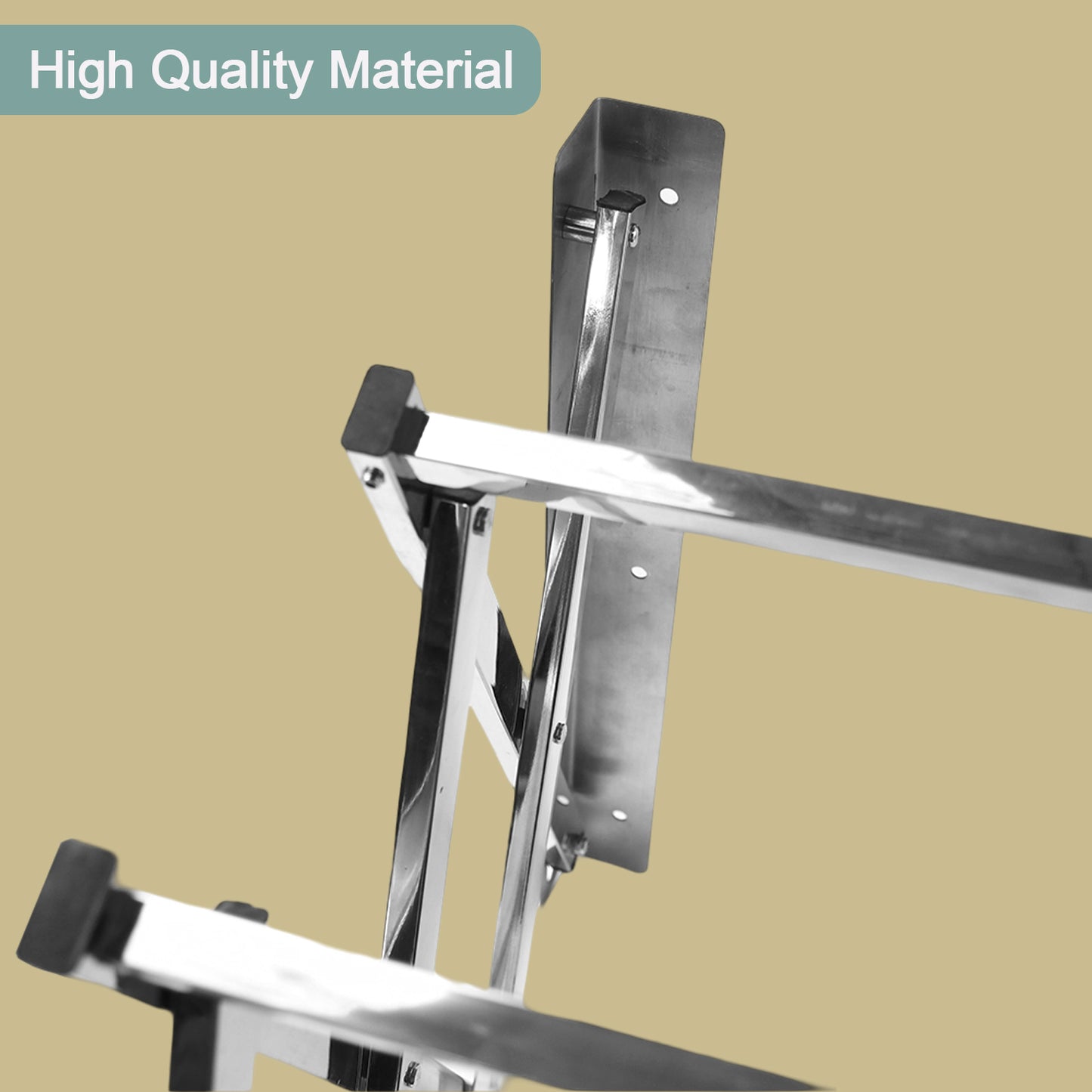Stainless Steel Wall-Mounted Folding Drying Rack