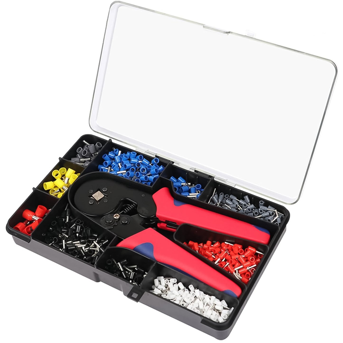 Wire Ferrule Kit with 1200pcs and Crimping Plier