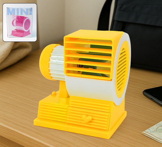 Mini Dual-blade Portable Usb Table Fan
