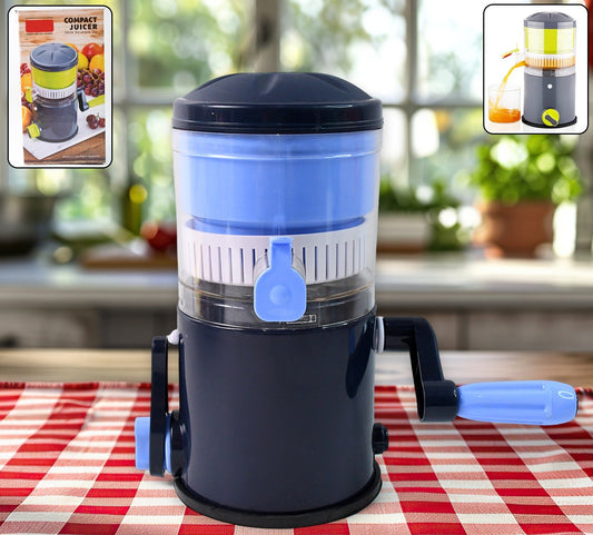 Hand Operated Compact Manual Juicer (Multicolor  1 Pc)