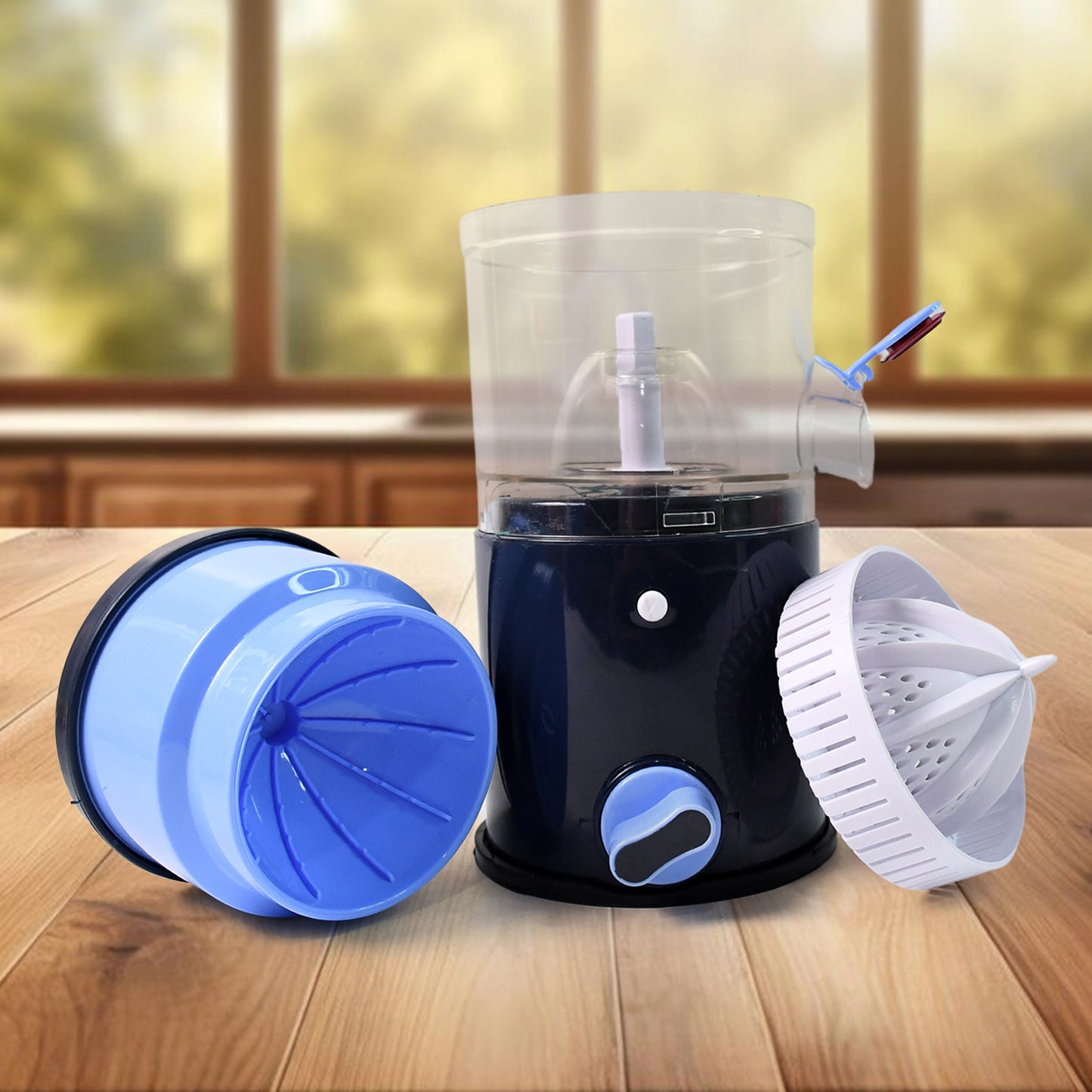 Hand Operated Compact Manual Juicer (Multicolor  1 Pc)