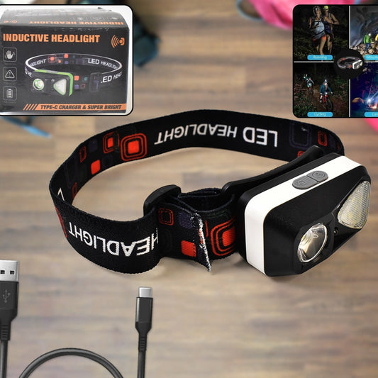 Ultra Bright Head-mounted Flashlight