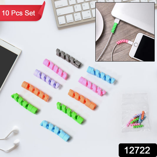 Spiral Charger Cable Protector (Pack Of 10)