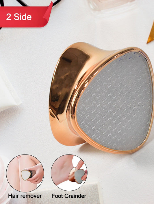 Double Side Hair Eraser  Foot Grinder (1 Pc)