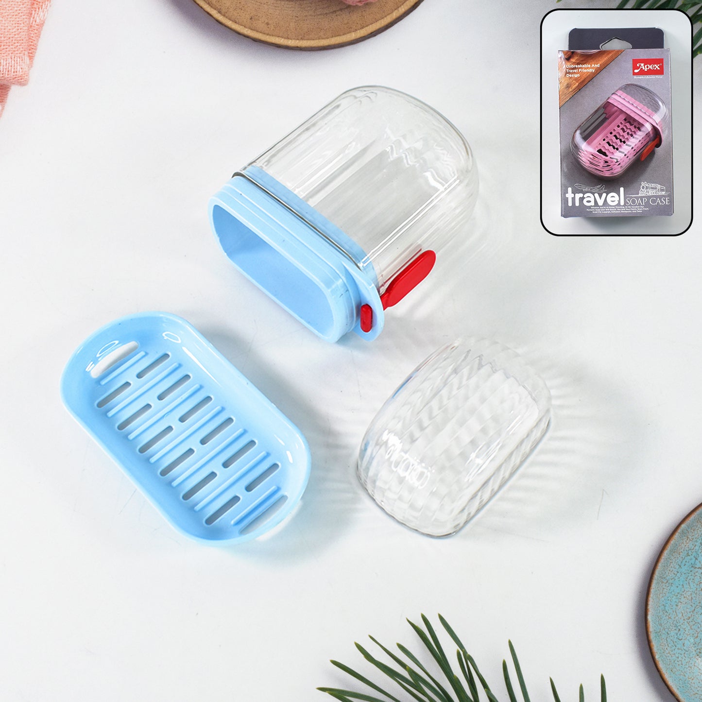 Unbreakable Travel Soap Case with Lock