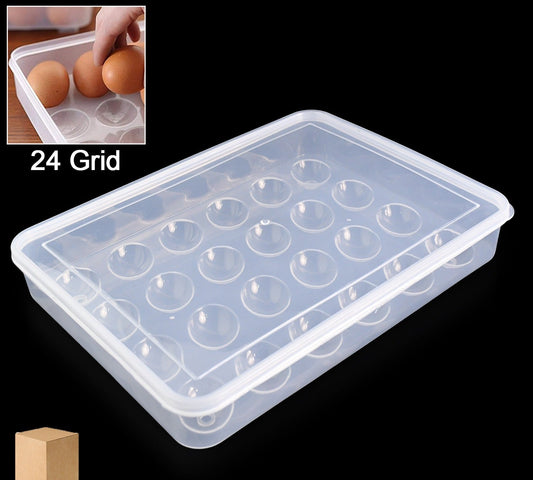 Egg Storage Tray for Fridge – Holds 24 Eggs