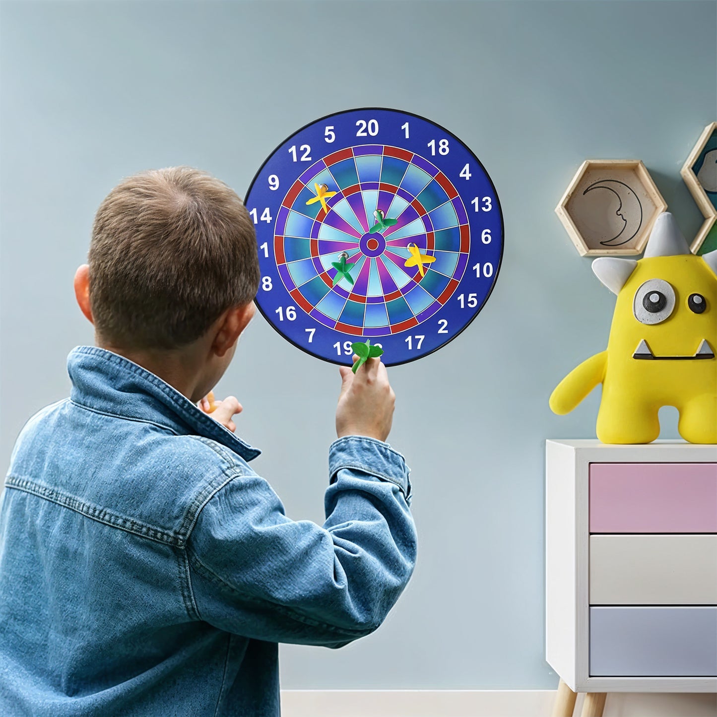 Magnetic Dartboard Game