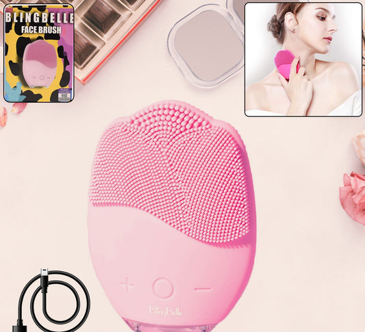 Rechargeable Sonic Silicone Face Cleansing Brush