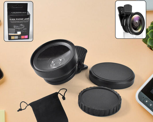 0.45x Camera Lens External Phone Lens