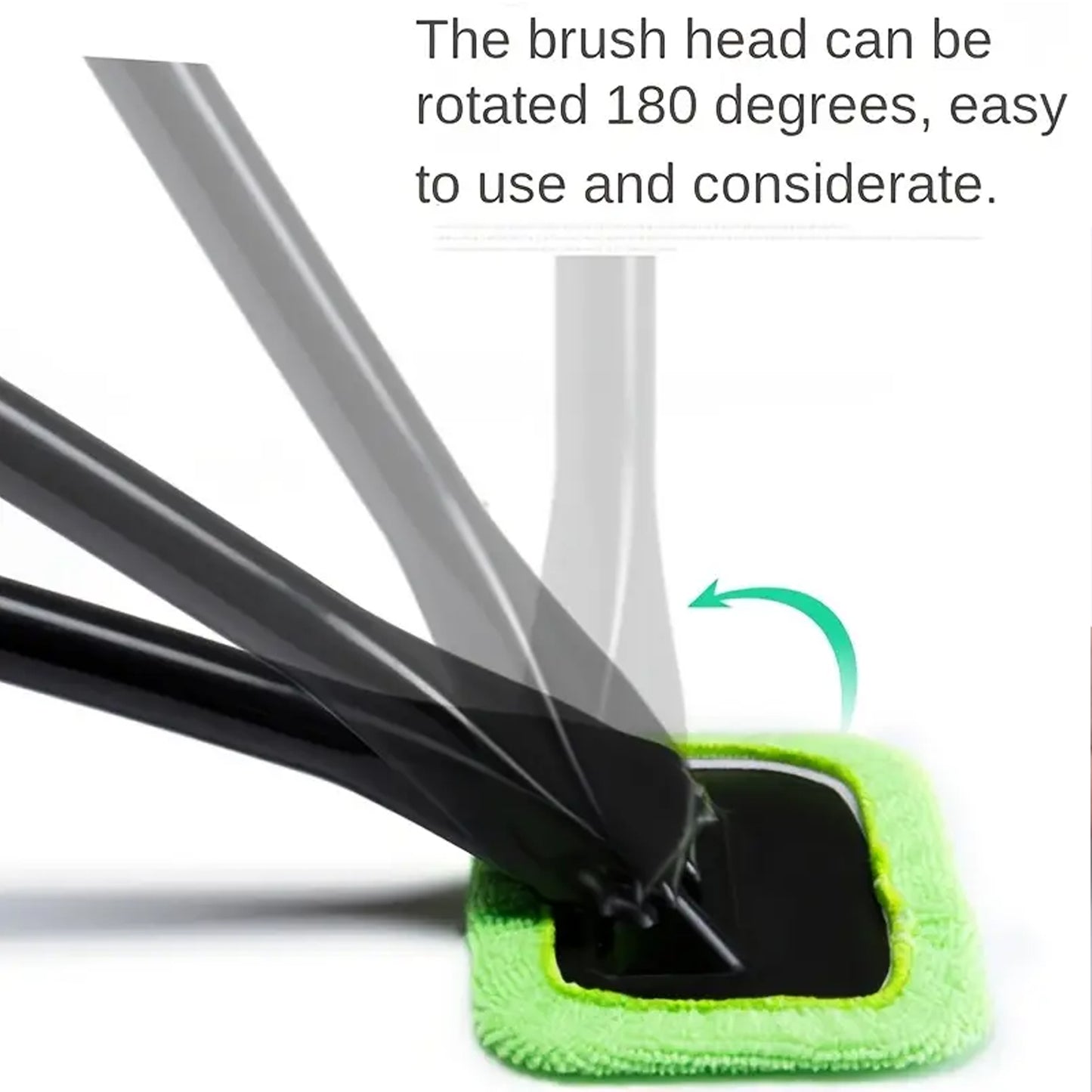 Windshield Clean Car Glass Cleaner Wiper With 1 Extra Micro fiber Cloth (38 Cm Long)