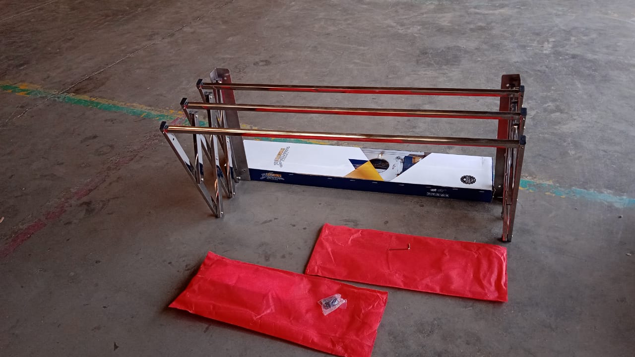 Stainless Steel Wall-Mounted Folding Drying Rack