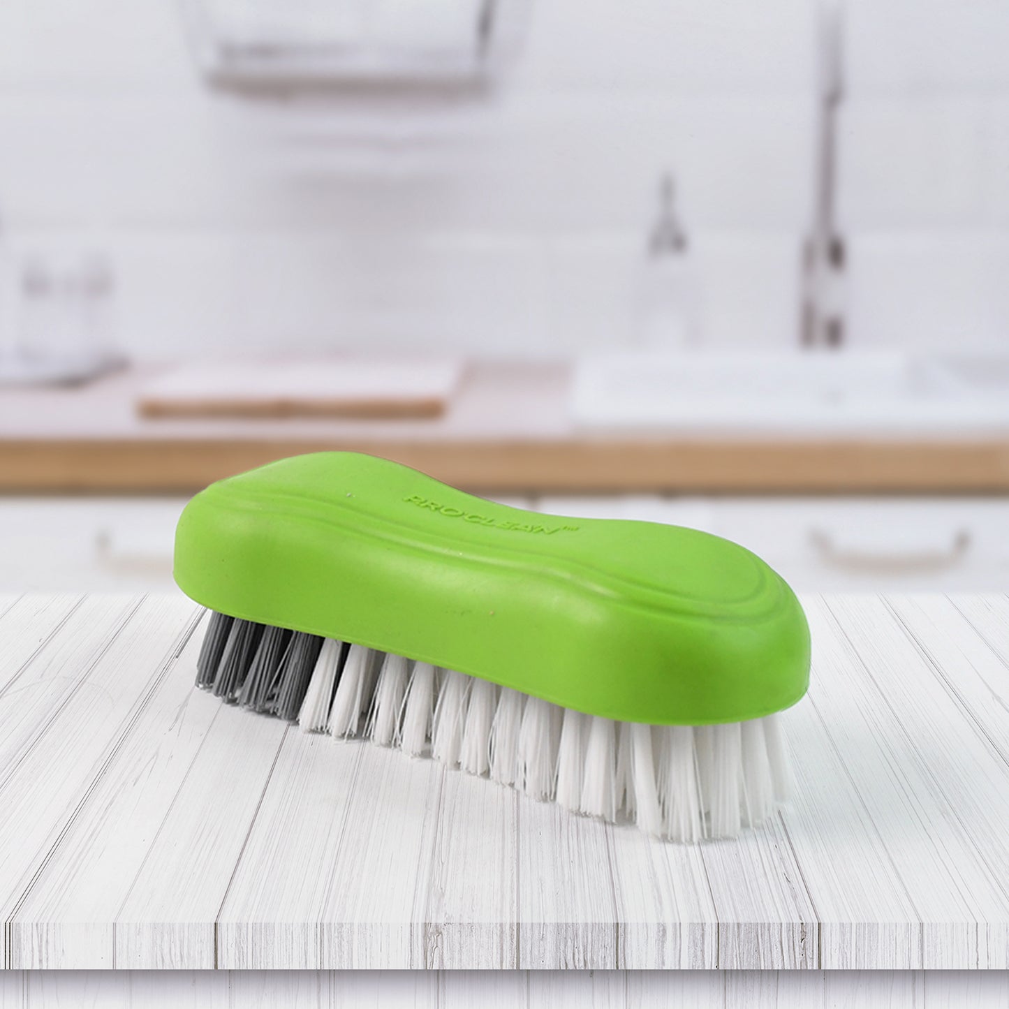 Multi-Purpose Cloth Washing Brush with Handle