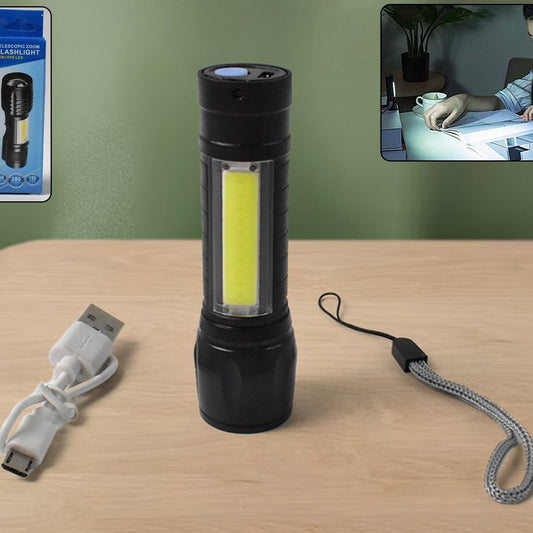 Mini 2 In 1 High Power Pocket Torch Light