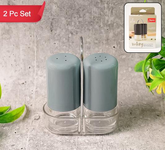 Salt  Pepper Dispenser Set 2 pcs Acrylic Seasoning Shaker