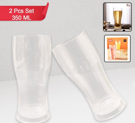 Unbreakable Pitcher Glass Set  350Ml  (2-piece)